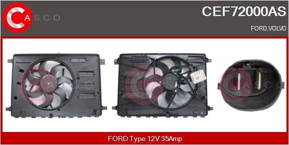 Casco CEF72000AS Electric Motor, radiator fan CEF72000AS: Buy near me in Poland at 2407.PL - Good price!