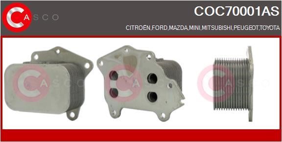 Casco COC70001AS масляный радиатор, двигательное масло COC70001AS: Отличная цена - Купить в Польше на 2407.PL!