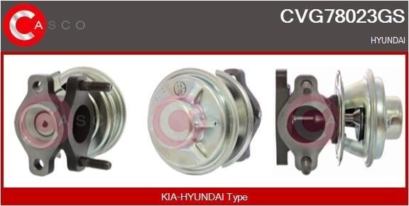 Casco CVG78023GS Клапан рециркуляции отработанных газов EGR CVG78023GS: Отличная цена - Купить в Польше на 2407.PL!