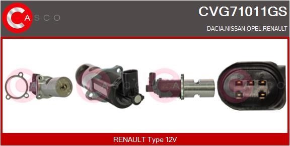 Casco CVG71011GS Клапан рециркуляции отработанных газов EGR CVG71011GS: Отличная цена - Купить в Польше на 2407.PL!
