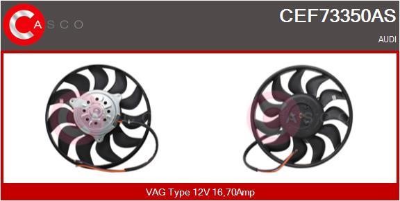 Casco CEF73350AS Hub, engine cooling fan wheel CEF73350AS: Buy near me in Poland at 2407.PL - Good price!