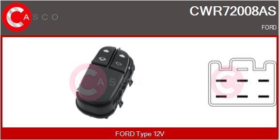Casco CWR72008AS Блок кнопок склопідйомників CWR72008AS: Приваблива ціна - Купити у Польщі на 2407.PL!