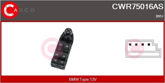 Casco CWR75016AS Blok przycisków podnośnika szyby CWR75016AS: Dobra cena w Polsce na 2407.PL - Kup Teraz!
