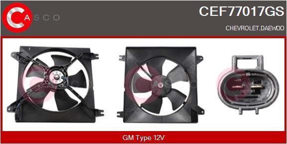 Casco CEF77017GS Electric Motor, radiator fan CEF77017GS: Buy near me in Poland at 2407.PL - Good price!