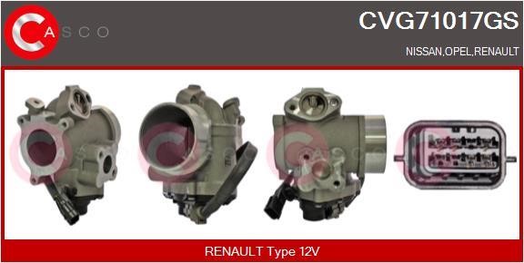 Casco CVG71017GS Клапан рециркуляції відпрацьованих газів EGR CVG71017GS: Приваблива ціна - Купити у Польщі на 2407.PL!