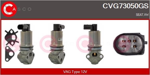 Casco CVG73050GS Клапан рециркуляции отработанных газов EGR CVG73050GS: Отличная цена - Купить в Польше на 2407.PL!