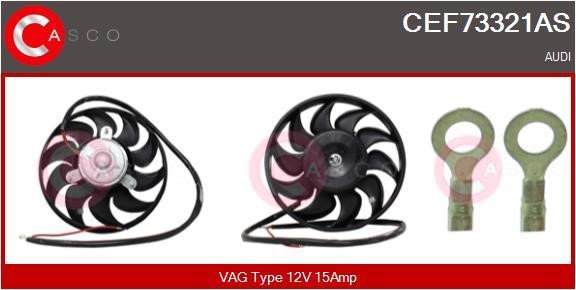 Casco CEF73321AS Вентилятор радиатора охлаждения CEF73321AS: Отличная цена - Купить в Польше на 2407.PL!