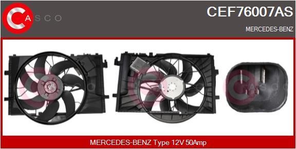 Casco CEF76007AS Електродвигун, вентилятор радіатора CEF76007AS: Приваблива ціна - Купити у Польщі на 2407.PL!