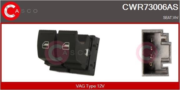 Casco CWR73006AS Window regulator button block CWR73006AS: Buy near me in Poland at 2407.PL - Good price!