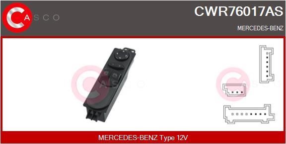 Casco CWR76017AS Blok przycisków podnośnika szyby CWR76017AS: Atrakcyjna cena w Polsce na 2407.PL - Zamów teraz!