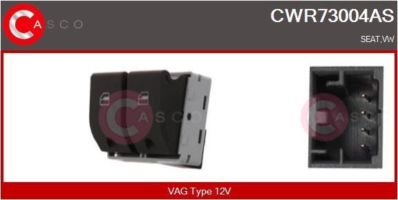 Casco CWR73004AS Window regulator button block CWR73004AS: Buy near me in Poland at 2407.PL - Good price!