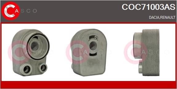 Casco COC71003AS Oil Cooler, engine oil COC71003AS: Buy near me in Poland at 2407.PL - Good price!