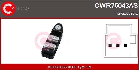 Casco CWR76043AS Blok przycisków podnośnika szyby CWR76043AS: Dobra cena w Polsce na 2407.PL - Kup Teraz!