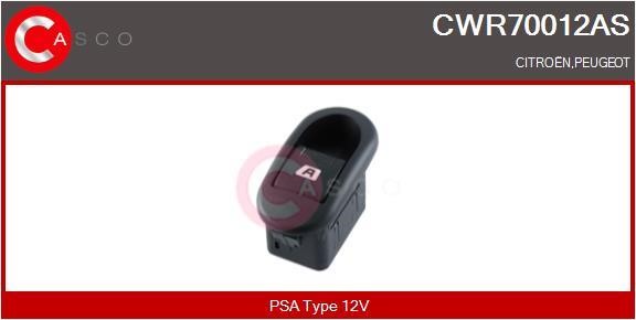 Casco CWR70012AS Блок кнопок склопідйомників CWR70012AS: Приваблива ціна - Купити у Польщі на 2407.PL!
