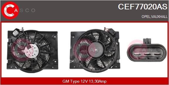 Casco CEF77020AS Electric Motor, radiator fan CEF77020AS: Buy near me in Poland at 2407.PL - Good price!