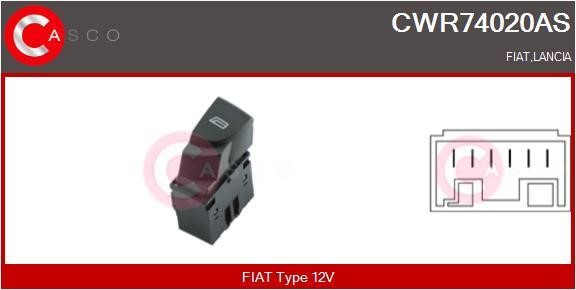 Casco CWR74020AS Blok przycisków podnośnika szyby CWR74020AS: Dobra cena w Polsce na 2407.PL - Kup Teraz!