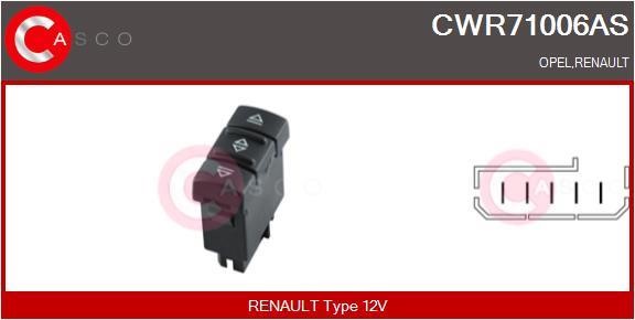Casco CWR71006AS Window regulator button block CWR71006AS: Buy near me in Poland at 2407.PL - Good price!