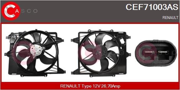Casco CEF71003AS Electric Motor, radiator fan CEF71003AS: Buy near me in Poland at 2407.PL - Good price!