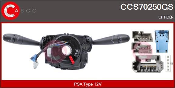 Casco CCS70250GS Przełącznik kolumny kierowniczej CCS70250GS: Atrakcyjna cena w Polsce na 2407.PL - Zamów teraz!