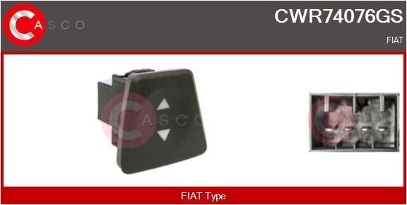 Casco CWR74076GS Przycisk podnośnika szyby CWR74076GS: Dobra cena w Polsce na 2407.PL - Kup Teraz!