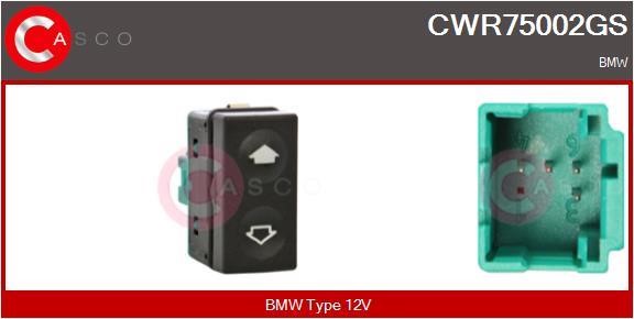 Casco CWR75002GS Блок кнопок стеклоподъемников CWR75002GS: Отличная цена - Купить в Польше на 2407.PL!