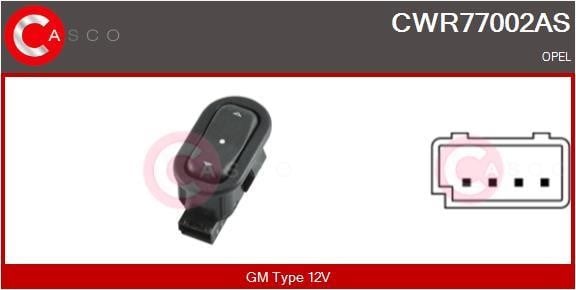 Casco CWR77002AS Power window button CWR77002AS: Buy near me at 2407.PL in Poland at an Affordable price!