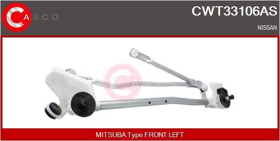 Casco CWT33106AS Система тяг и рычагов привода стеклоочистителя CWT33106AS: Отличная цена - Купить в Польше на 2407.PL!