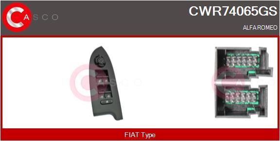 Casco CWR74065GS Кнопка склопідіймача CWR74065GS: Приваблива ціна - Купити у Польщі на 2407.PL!