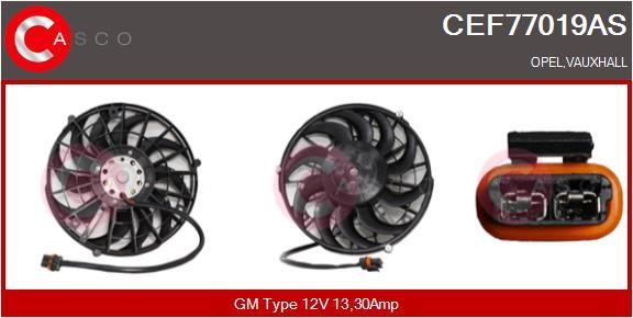 Casco CEF77019AS Электродвигатель, вентилятор радиатора CEF77019AS: Отличная цена - Купить в Польше на 2407.PL!