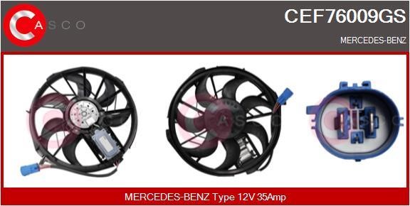 Casco CEF76009GS Elektromotor, Kühlerlüfter CEF76009GS: Kaufen Sie zu einem guten Preis in Polen bei 2407.PL!
