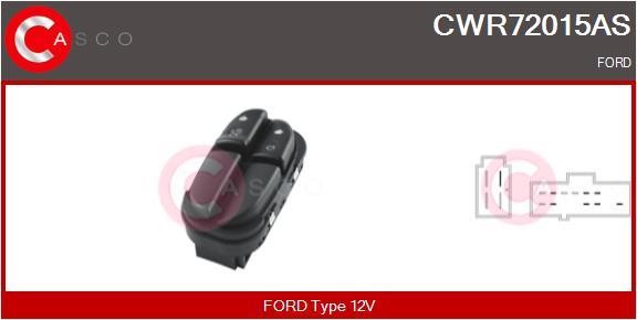 Casco CWR72015AS Блок кнопок склопідйомників CWR72015AS: Купити у Польщі - Добра ціна на 2407.PL!