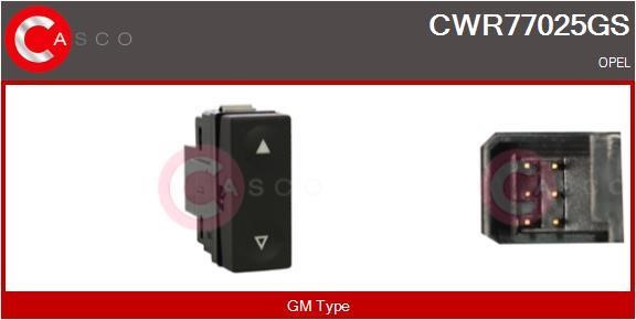 Casco CWR77025GS Przycisk podnośnika szyby CWR77025GS: Dobra cena w Polsce na 2407.PL - Kup Teraz!