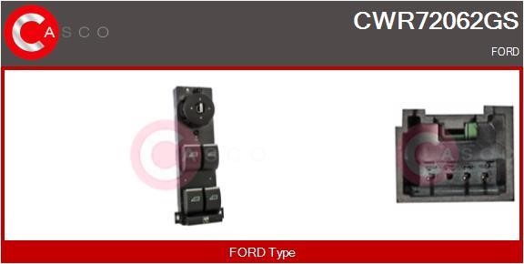 Casco CWR72062GS Blok przycisków podnośnika szyby CWR72062GS: Dobra cena w Polsce na 2407.PL - Kup Teraz!