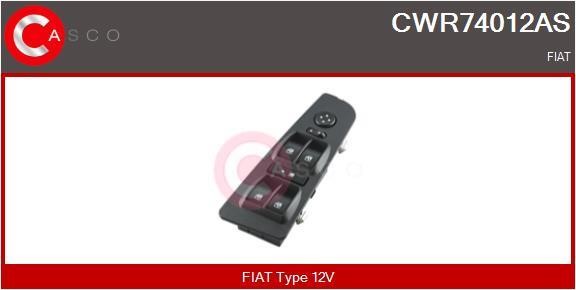 Casco CWR74012AS Блок кнопок стеклоподъемников CWR74012AS: Отличная цена - Купить в Польше на 2407.PL!