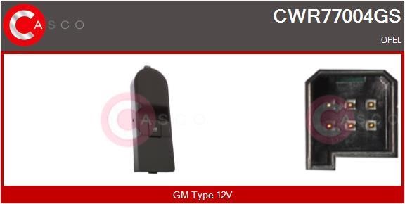 Casco CWR77004GS Кнопка стеклоподъёмника CWR77004GS: Отличная цена - Купить в Польше на 2407.PL!