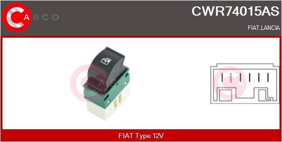 Casco CWR74015AS Window regulator button block CWR74015AS: Buy near me at 2407.PL in Poland at an Affordable price!
