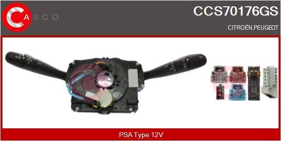 Casco CCS70176GS Przełącznik kolumny kierowniczej CCS70176GS: Atrakcyjna cena w Polsce na 2407.PL - Zamów teraz!