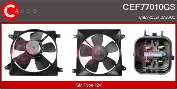 Casco CEF77010GS Electric Motor, radiator fan CEF77010GS: Buy near me at 2407.PL in Poland at an Affordable price!
