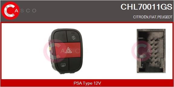 Casco CHL70011GS Кнопка аварийной сигнализации CHL70011GS: Отличная цена - Купить в Польше на 2407.PL!