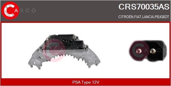 Casco CRS70035AS Сопротивление, вентилятор салона CRS70035AS: Отличная цена - Купить в Польше на 2407.PL!