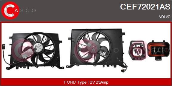 Casco CEF72021AS Elektromotor, Kühlerlüfter CEF72021AS: Bestellen Sie in Polen zu einem guten Preis bei 2407.PL!