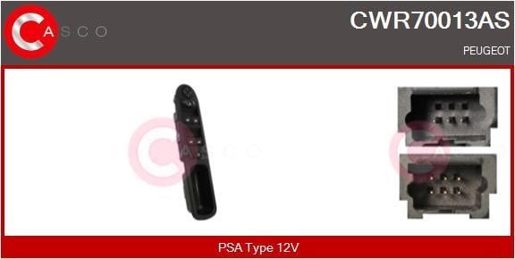 Casco CWR70013AS Blok przycisków podnośnika szyby CWR70013AS: Dobra cena w Polsce na 2407.PL - Kup Teraz!