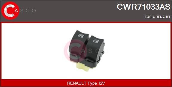 Casco CWR71033AS Window regulator button block CWR71033AS: Buy near me in Poland at 2407.PL - Good price!