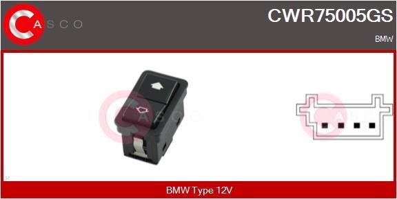 Casco CWR75005GS Window regulator button block CWR75005GS: Buy near me in Poland at 2407.PL - Good price!