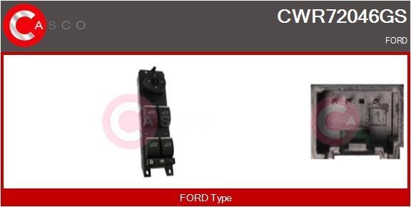 Casco CWR72046GS Window regulator button block CWR72046GS: Buy near me in Poland at 2407.PL - Good price!