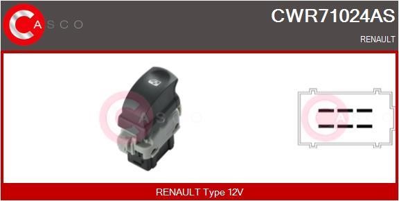 Casco CWR71024AS Power window button CWR71024AS: Buy near me in Poland at 2407.PL - Good price!