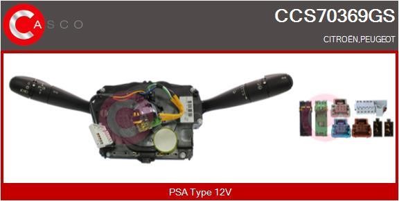 Casco CCS70369GS Przełącznik kolumny kierowniczej CCS70369GS: Atrakcyjna cena w Polsce na 2407.PL - Zamów teraz!