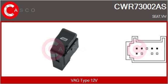 Casco CWR73002AS Window regulator button block CWR73002AS: Buy near me in Poland at 2407.PL - Good price!