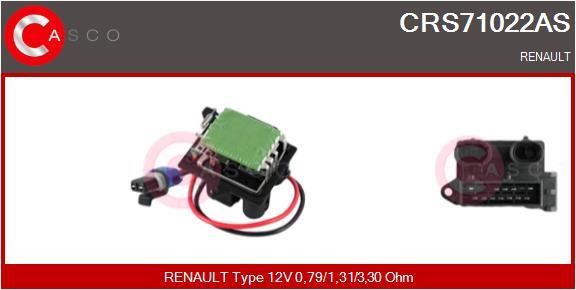 Casco CRS71022AS Сопротивление, вентилятор салона CRS71022AS: Отличная цена - Купить в Польше на 2407.PL!