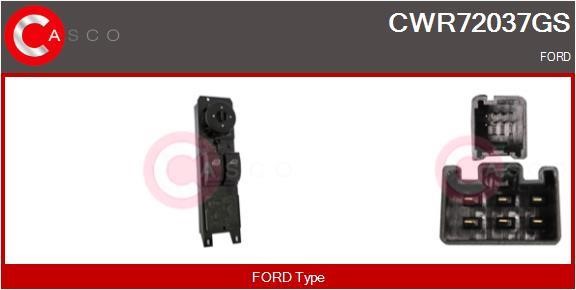 Casco CWR72037GS Window regulator button block CWR72037GS: Buy near me in Poland at 2407.PL - Good price!